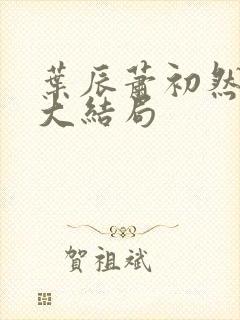 叶辰萧初然完结大结局