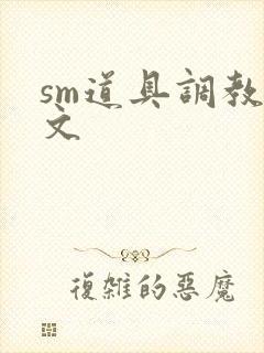 sm道具调教男文