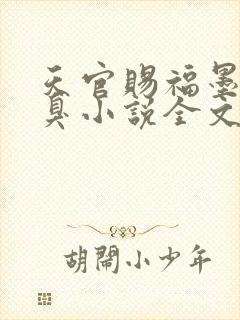 天官赐福墨香铜臭小说全文阅读