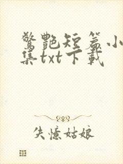 惊艳短篇小说合集txt下载