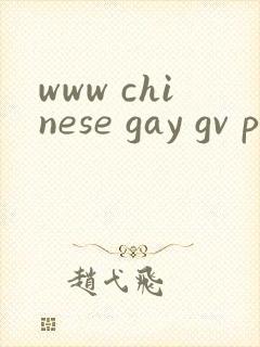 www chinese gay gv pron封面