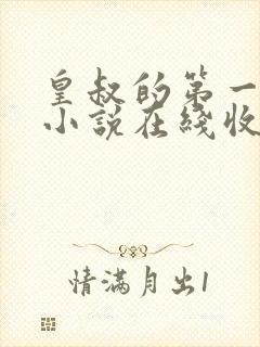 皇叔的第一宠妃小说在线收听