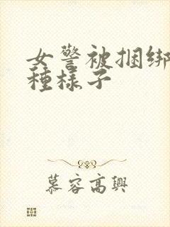 女警被捆绑成各种样子封面