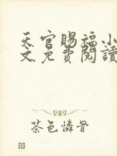 天官赐福小说全文免费阅读笔趣阁