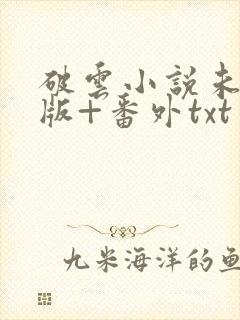 破云小说未删减版+番外txt