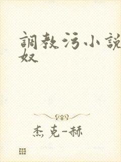 调教污小说高h奴