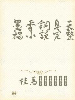 墨香铜臭天官赐福小说完整版无删减封面