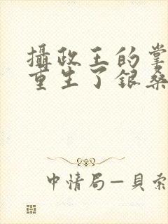 摄政王的掌中娇重生了银桑桑