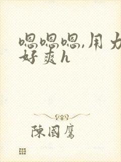 嗯嗯嗯,用力,好爽h封面