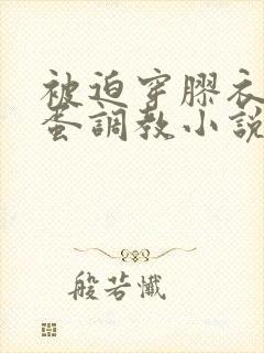 被迫穿胶衣戴跳蛋调教小说