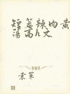 短篇辣肉黄辣放荡高h文封面