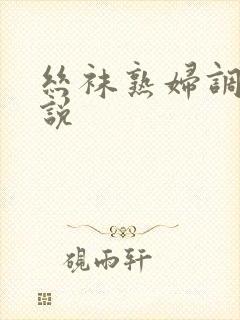 丝袜熟妇调教小说封面