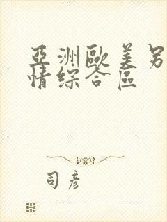 亚洲欧美另类激情综合区