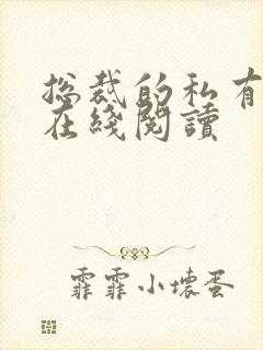 总裁的私有宝贝在线阅读