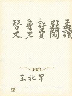 替身许殿孟莹全文免费阅读封面