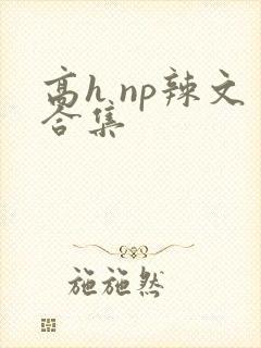 高h np辣文合集封面
