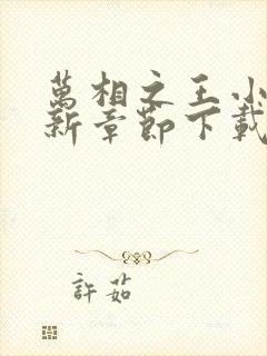 万相之王小说最新章节下载