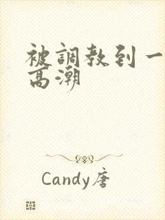 被调教到一摸就高潮封面