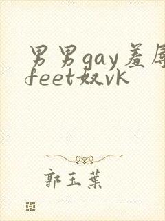男男gay羞辱feet奴vk