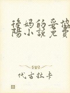 后妈的妥协李小阳小说免费阅读无弹窗