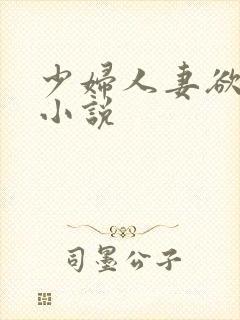 少妇人妻欲望的小说