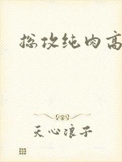 总攻纯肉高h封面