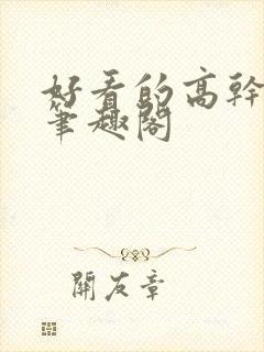 好看的高干小说笔趣阁