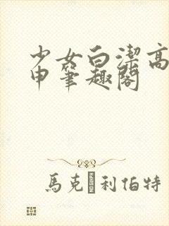 少女白洁高义王申笔趣阁