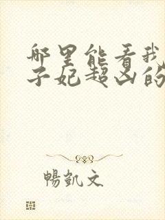 哪里能看我家太子妃超凶的