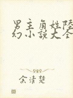 男主角姓陆的玄幻小说大全封面