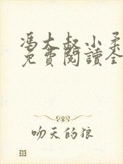 冯大叔小柔小说免费阅读全文最新章