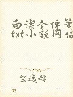 白洁全传笔趣阁txt小说网站在线阅读