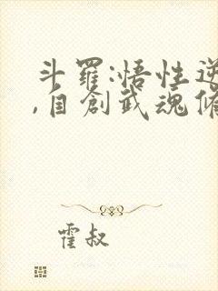 斗罗:悟性逆天,自创武魂修炼