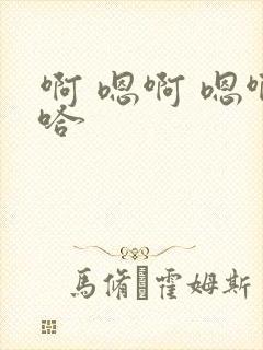 啊 嗯啊 嗯啊哈