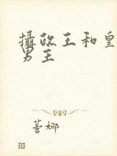 摄政王和皇帝双男主