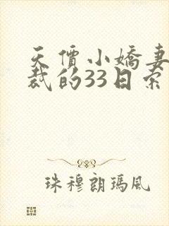 天价小娇妻,总裁的33日索情