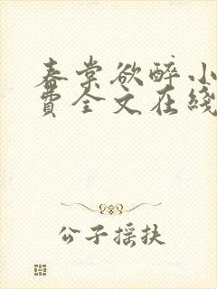 春棠欲醉小说免费全文在线阅读