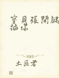 宝贝张开腿我要插你封面