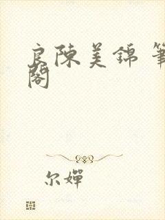 良陈美锦 笔趣阁