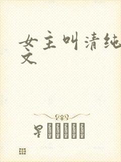 女主叫清纯的h文封面