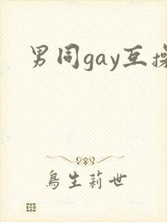 男同gay互操