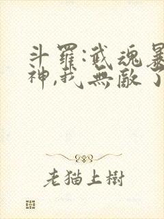 斗罗:武魂暴龙神,我无敌了封面