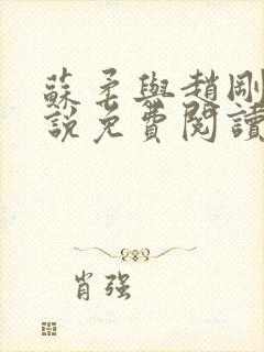 苏柔与赵刚的小说免费阅读