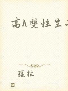高h双性生子文封面
