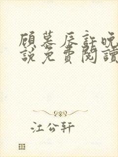 顾慕辰许晚音小说免费阅读最新章节