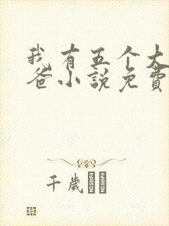 我有五个大佬爸爸小说免费阅读封面