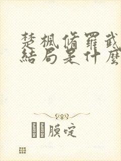 楚枫修罗武神大结局是什么