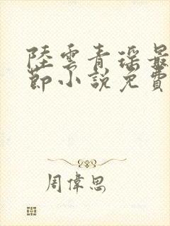 陆云青瑶最新章节小说免费阅读