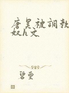 唐昊被调教成肉奴h文