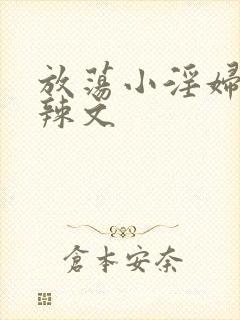 放荡小淫妇h肉辣文